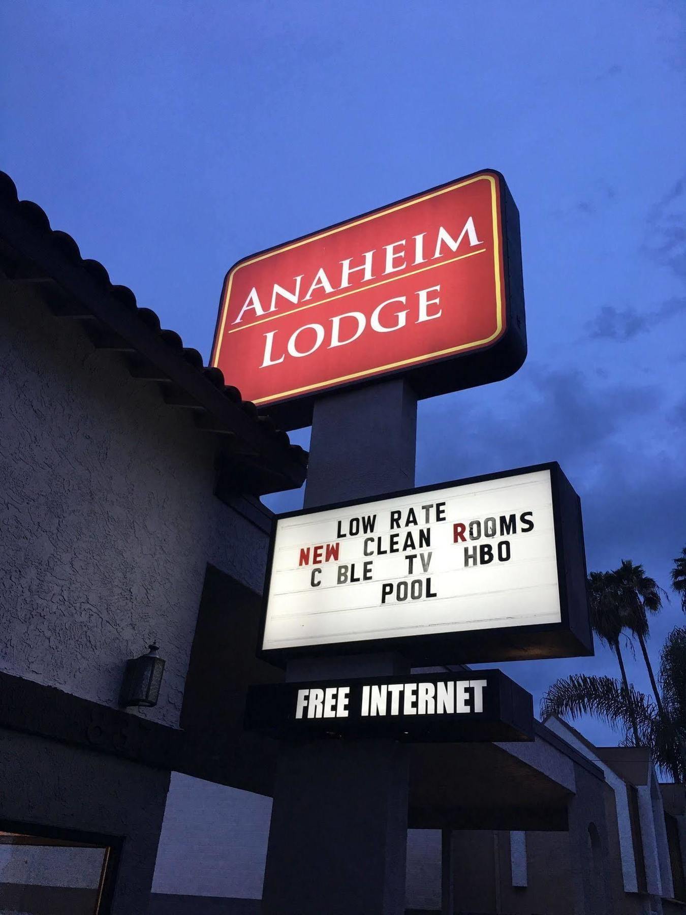 Anaheim Lodge מראה חיצוני תמונה